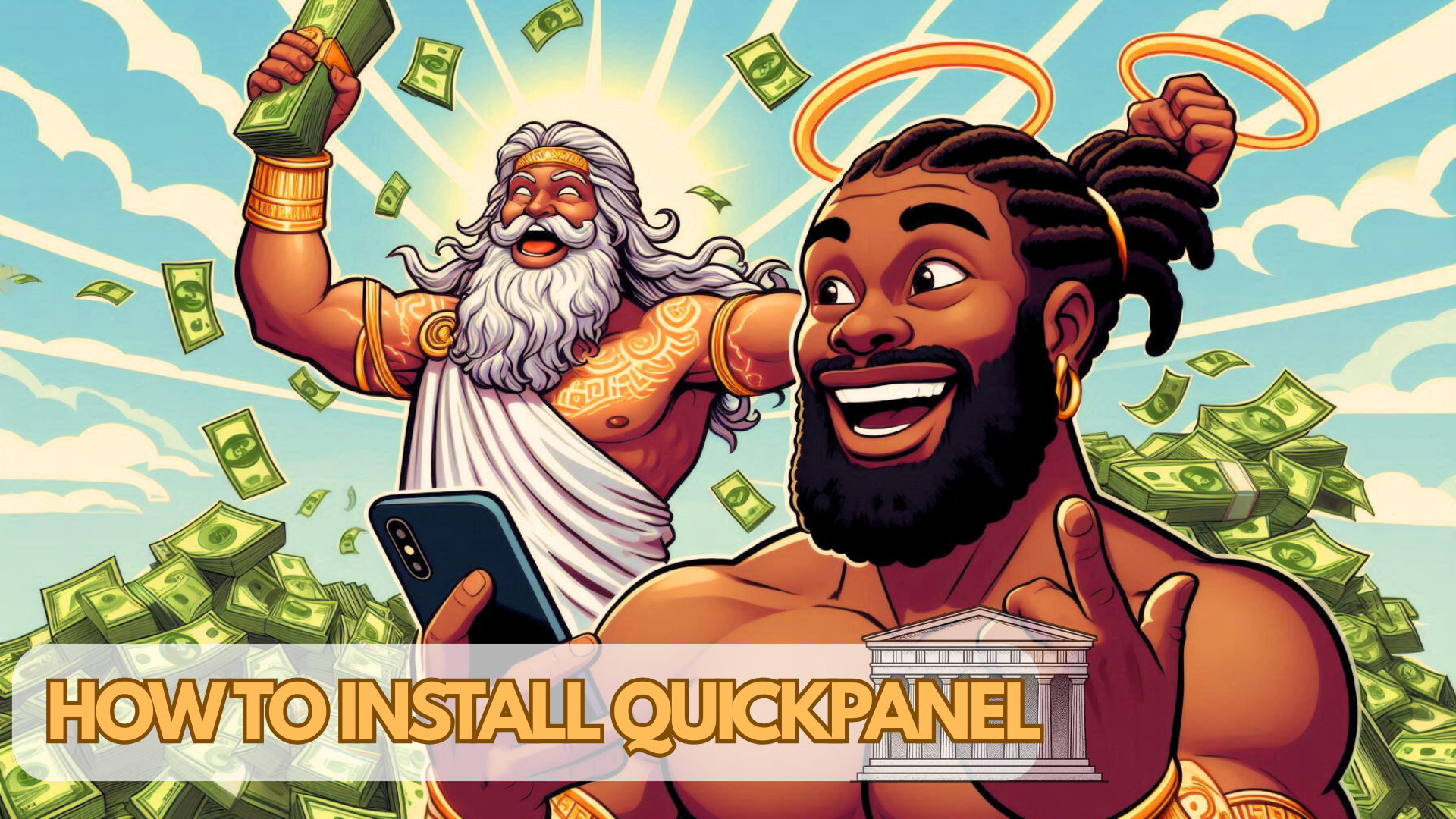 QuickPanel installation and SMM business guide banner